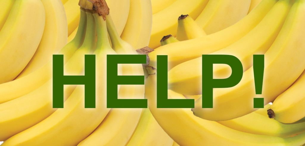 “Ik kan door de bananen het bos niet meer zien!” Bananen
