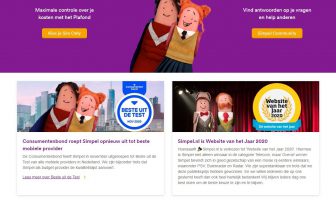 Enrise bouwt voor Simpel.nl ‘Beste website van het jaar’