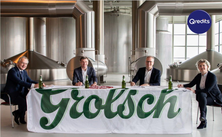 Persfoto Grolsch Qredits | Bierbrouwerij Koninklijke Grolsch en kredietverstrekker Qredits werken samen om horecaondernemers vooruit te helpen in deze financieel zware tijden. De twee bedrijven slaan de handen ineen en faciliteren een speciale kredietvorm voor klanten en potentiële klanten van de Enschedese bierbrouwer. 