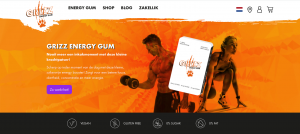 Grizz energy website screenshot