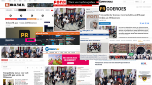 Free publicity bureau voor tech DelanoPR gaat verder als PRGoeroes