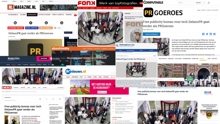 Free publicity bureau voor tech DelanoPR gaat verder als PRGoeroes Free publicity bureau voor tech DelanoPR gaat verder als PRGoeroes