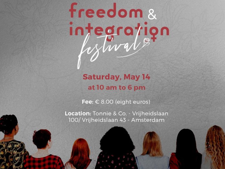 Eerste editie Freedom & Integration Festival op 14 mei in Amsterdam 2022 04 Freedom & Integration festival Flyer english resize 4x3 2