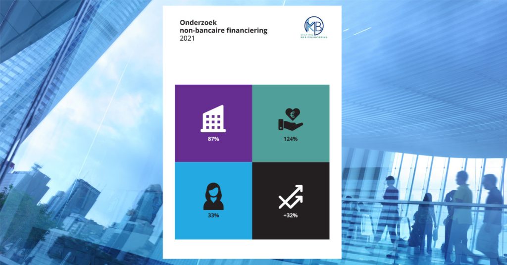 32% groei, non-bancair financieren krijgt vleugels SMF Onderzoek Non bancaire Financiering 2021 Cover