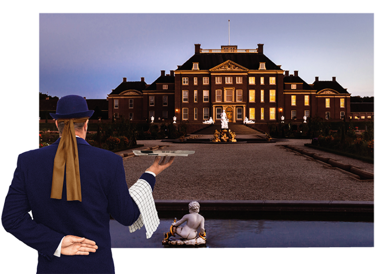 Première voorstellingen rond en door blinde spelers op 13 november op Paleis Het Loo Rimpelingen Theater uitgelicht - Op 13 november 2022 vindt in Paleis Het Loo de première plaats van een reeks van 14 voorstellingen op 7 locaties rond een zestal blinde spelers. Met de voorstellingen ‘Rimpelingen, het geheim van een hofhouding’ ontdekken de geblinddoekte bezoekers het verhaal van een vergeten groep blinde bedienden die is achtergebleven in het paleis van de koninklijke familie. Het is een project van theatergroep CabBizar-Bosproject in het kader van Koninklijke Veluwe.