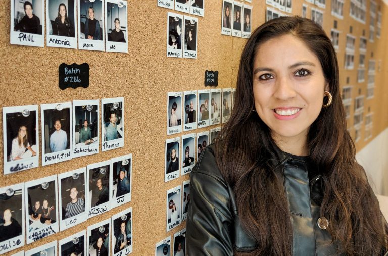 Angela López: “In deze snelle wereld is het belangrijk om voorop te lopen” Angela López Le Wagon WeesMeer