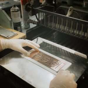 Pressing process detail