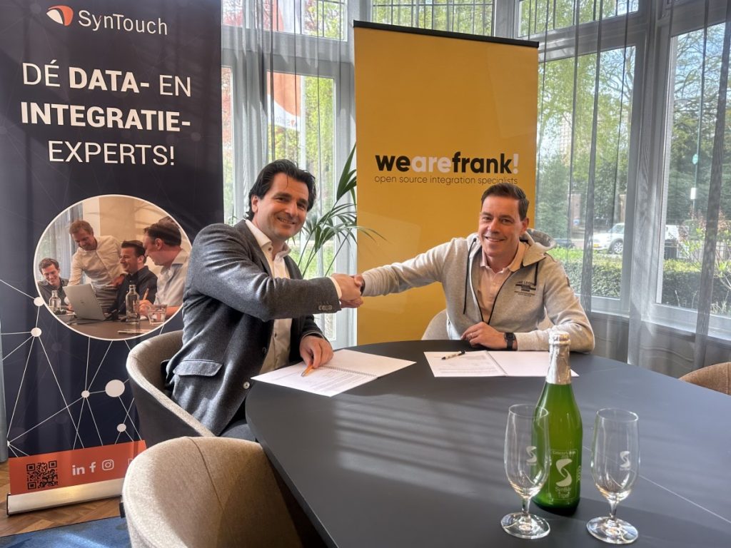 SynTouch en WeAreFrank bundelen krachten x