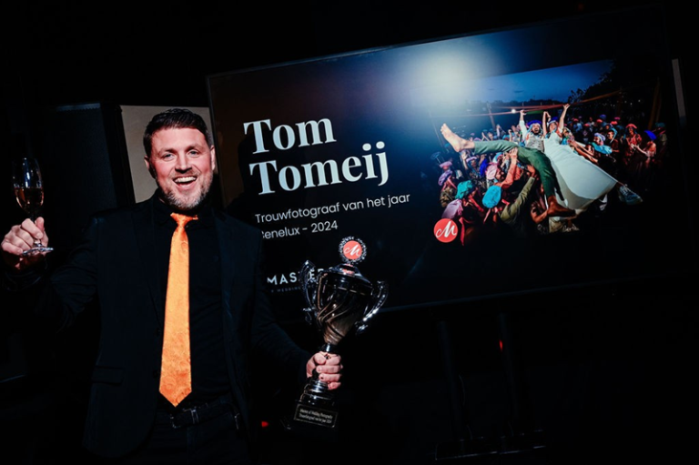 Tom Tomeij beste trouwfotograaf van de Benelux Tom Tomeij